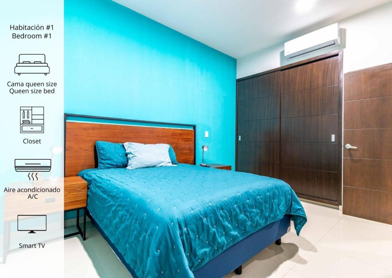 ¡nuevo! Depto. Céntrico Con Alberca Y Jacuzzi Apartamento *