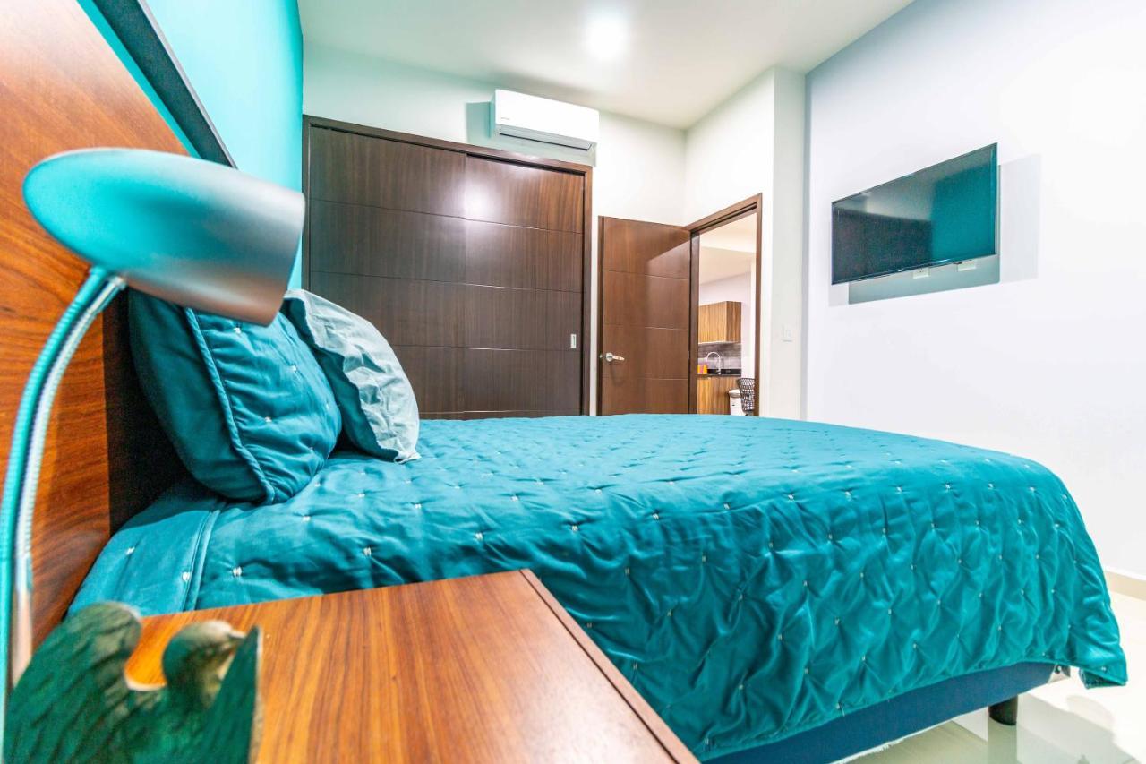 Apartamento ¡nuevo! Depto. Céntrico Con Alberca Y Jacuzzi *